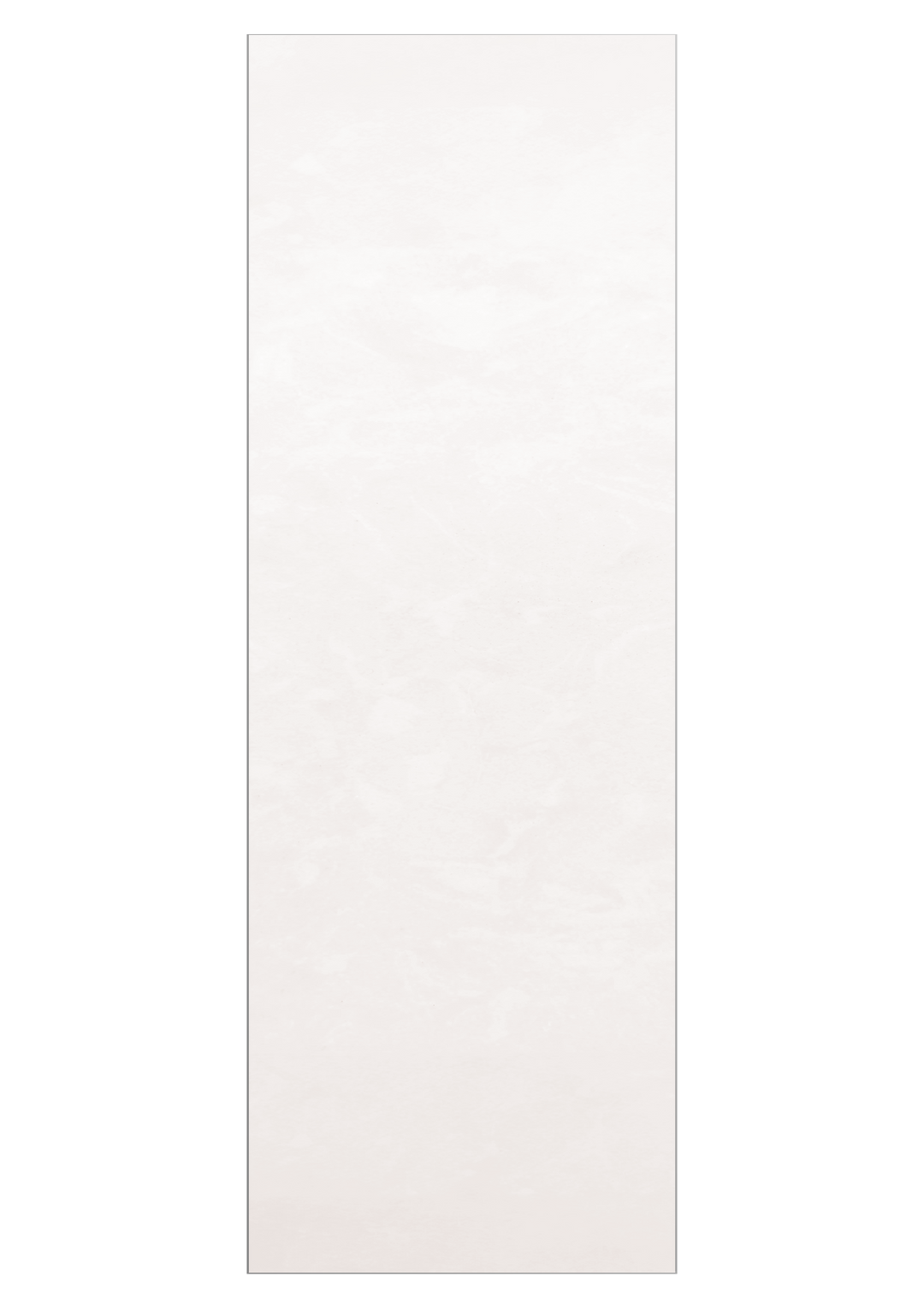 French White Marble Shower Wall - 84" Tall