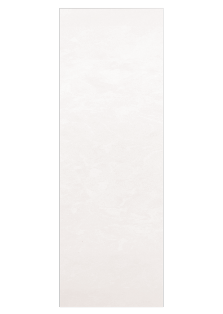 French White Marble Shower Wall - 84" Tall