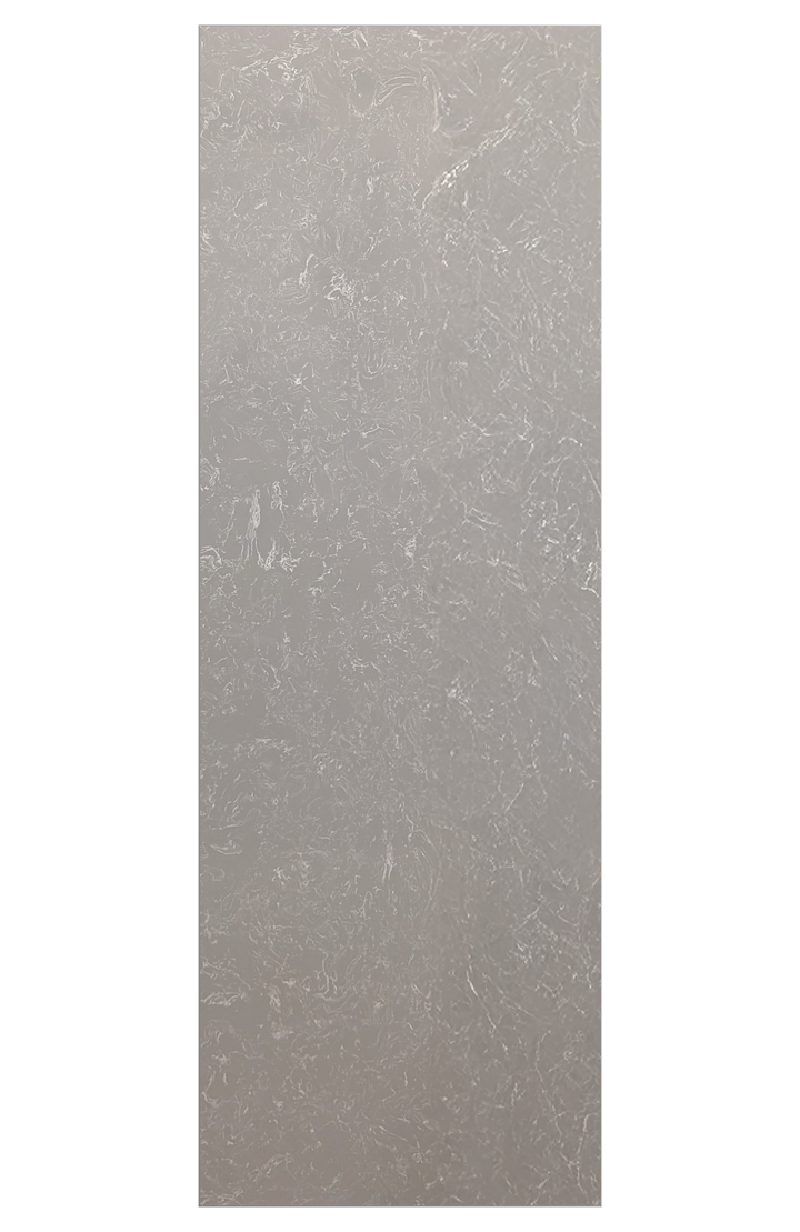Soho Grey Marble Shower Wall - 94" Tall
