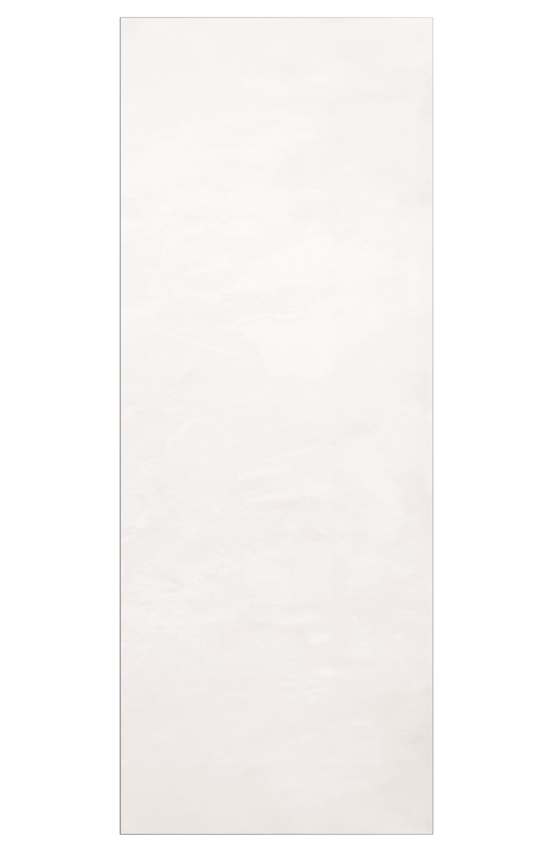 French White Marble Shower Wall - 94" Tall
