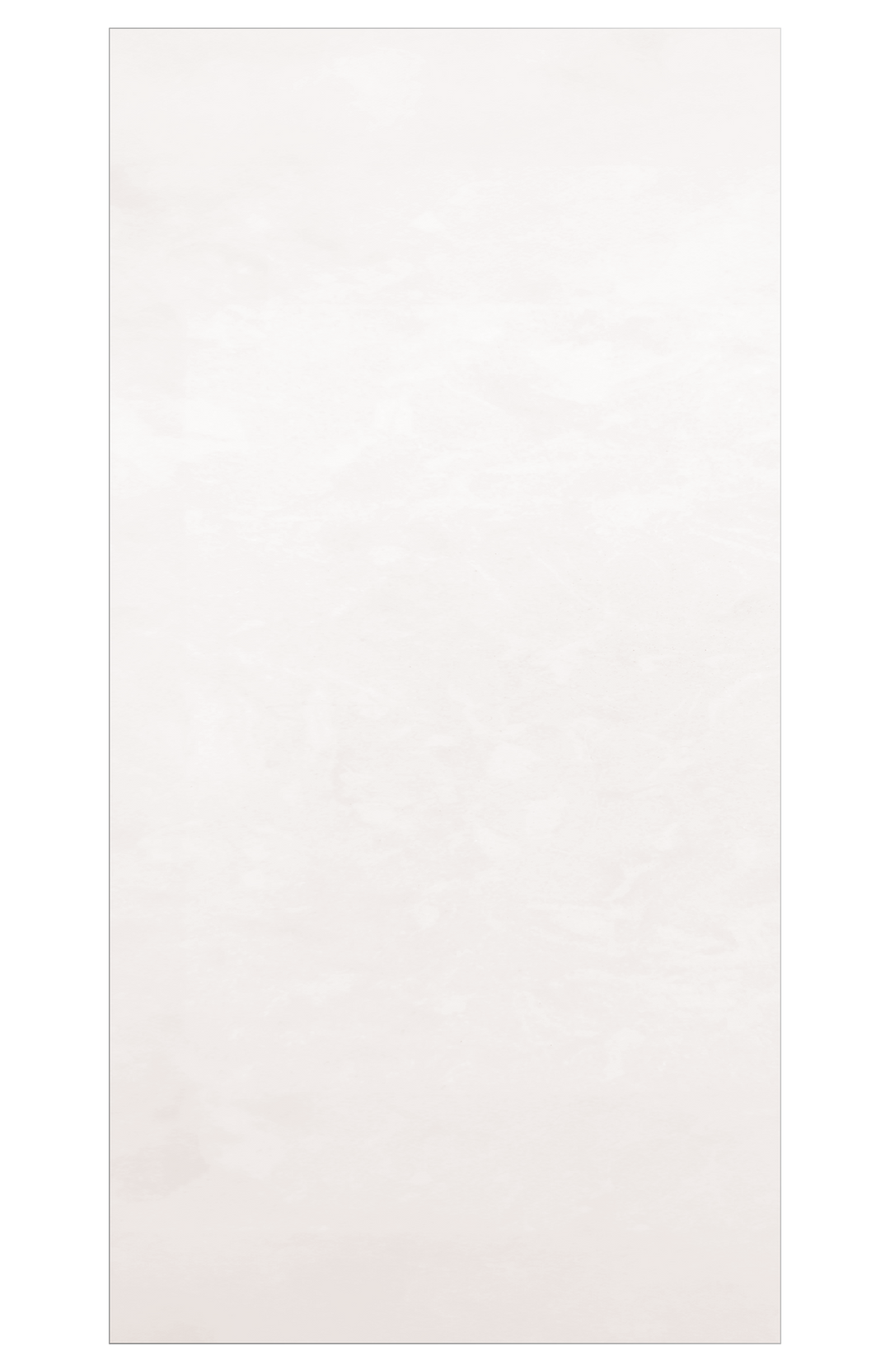 French White Marble Shower Wall - 94" Tall
