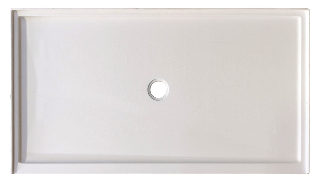 60" x 36" Low Threshold Shower Pan