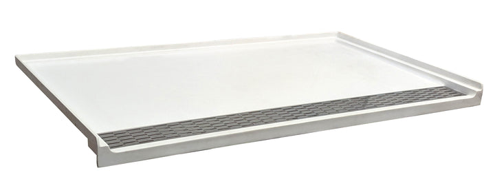 62" x 37" ADA Shower Pan - Trench Drain